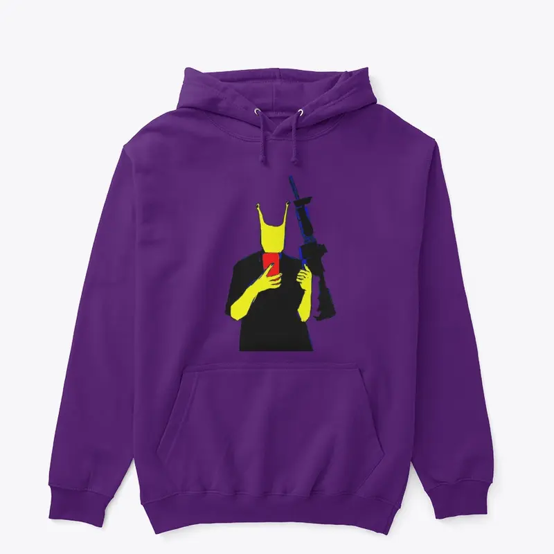 snail selfie hoodie